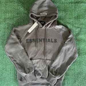Brand New- Fear of God Essentials Grey Hoodie